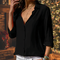 Women's Long Sleeve Blouse - Elegant Office and Evening Tops for Versatile Style 3