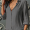 Women's Long Sleeve Blouse - Elegant Office and Evening Tops for Versatile Style 5