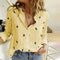 Women's Long Sleeve Blouse with Classic Collar – Elegant Office & Casual Top 3