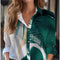 Women's Long Sleeve Floral Blouse with Button Down Design for Effortless Style 4