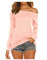 Women’s Long Sleeve Simple Yellow T-Shirt Casual Elegant Top 1