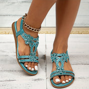 Women's Orthopedic Sandals with Arch Support - Comfortable Boho Summer Footwear for Casual Style 1
