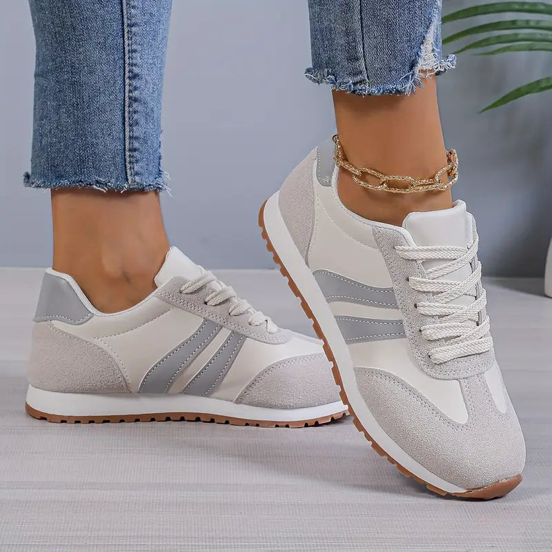 Women's Orthopedic Sneakers with Arch Support - Stylish White Sneakers for Everyday Comfort 0