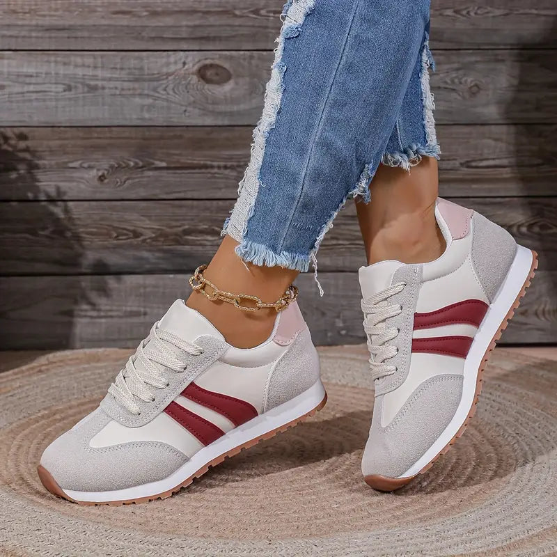 Women's Orthopedic Sneakers with Arch Support - Stylish White Sneakers for Everyday Comfort 1