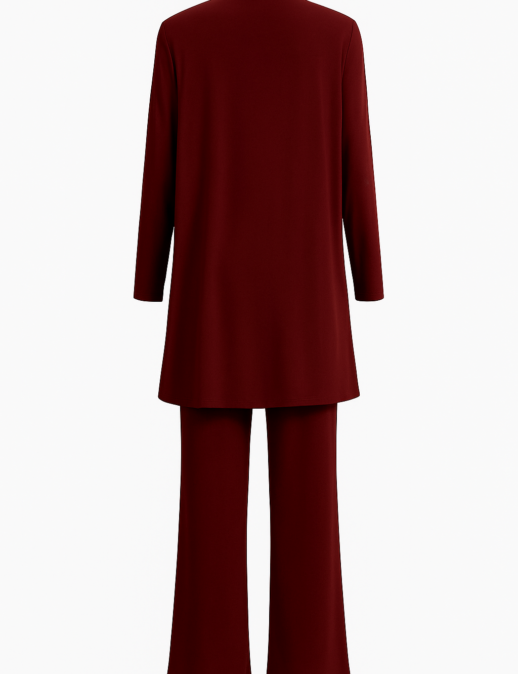 Women's Outfit 3-Piece Cardigan Set with Wide Leg Trousers - Versatile Women's Clothing for Autumn 3