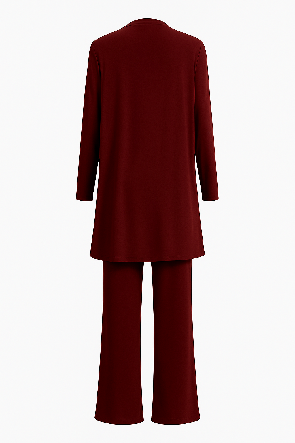 Women's Outfit 3-Piece Cardigan Set with Wide Leg Trousers - Versatile Women's Clothing for Autumn 3