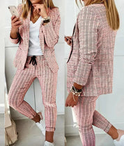 Women's Outfit, Elegant Two-Piece Business Clothing for Professional Style, Versatile and Comfortable 0