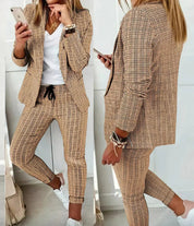 Women's Outfit, Elegant Two-Piece Business Clothing for Professional Style, Versatile and Comfortable 1