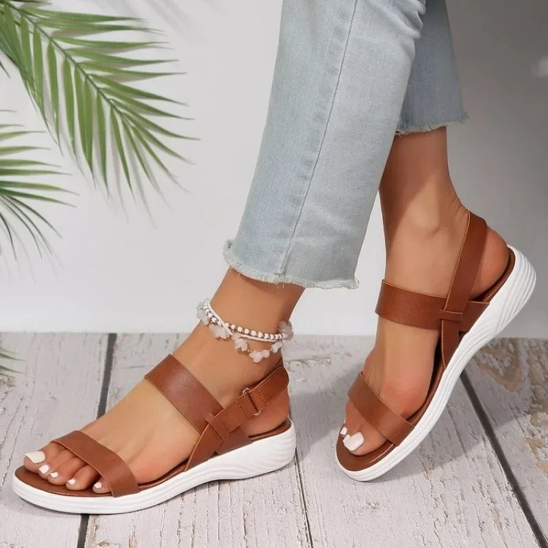 Women's Sandals - Orthopedic Arch Support Summer Shoes with Non-Slip Soles for Comfortable All-Day Wear 2