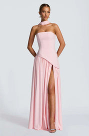 Women's Strapless Maxi Dress - Elegant Summer Dress for Parties and Formal Occasions 1