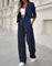 Women's Suit Set - Elegant Blazer and Trouser Pant Suits for Women - Versatile Formal and Casual Wear 0