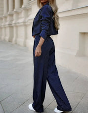 Women's Suit Set - Elegant Blazer and Trouser Pant Suits for Women - Versatile Formal and Casual Wear 2