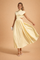 Women's Summer Maxi Dress - Elegant White Dress for Garden Party & Beach Wear 1