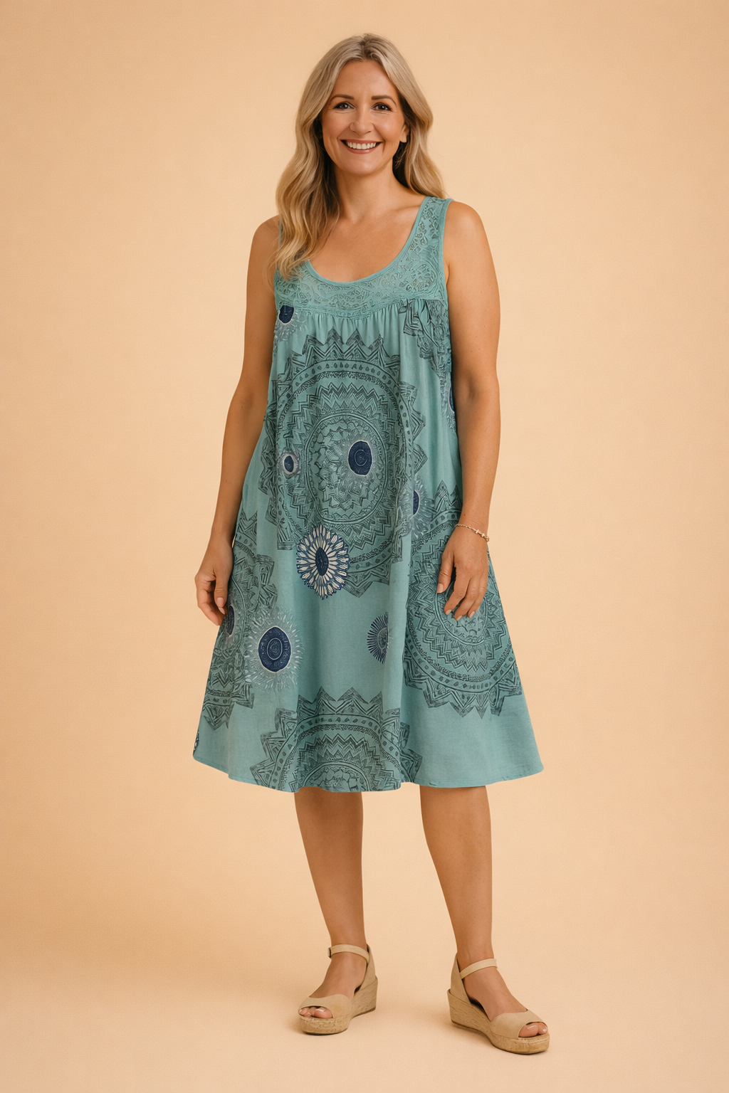 Women's Summer Maxi Dress - Stylish Sleeveless Lightweight Dress for Warm Weather 7