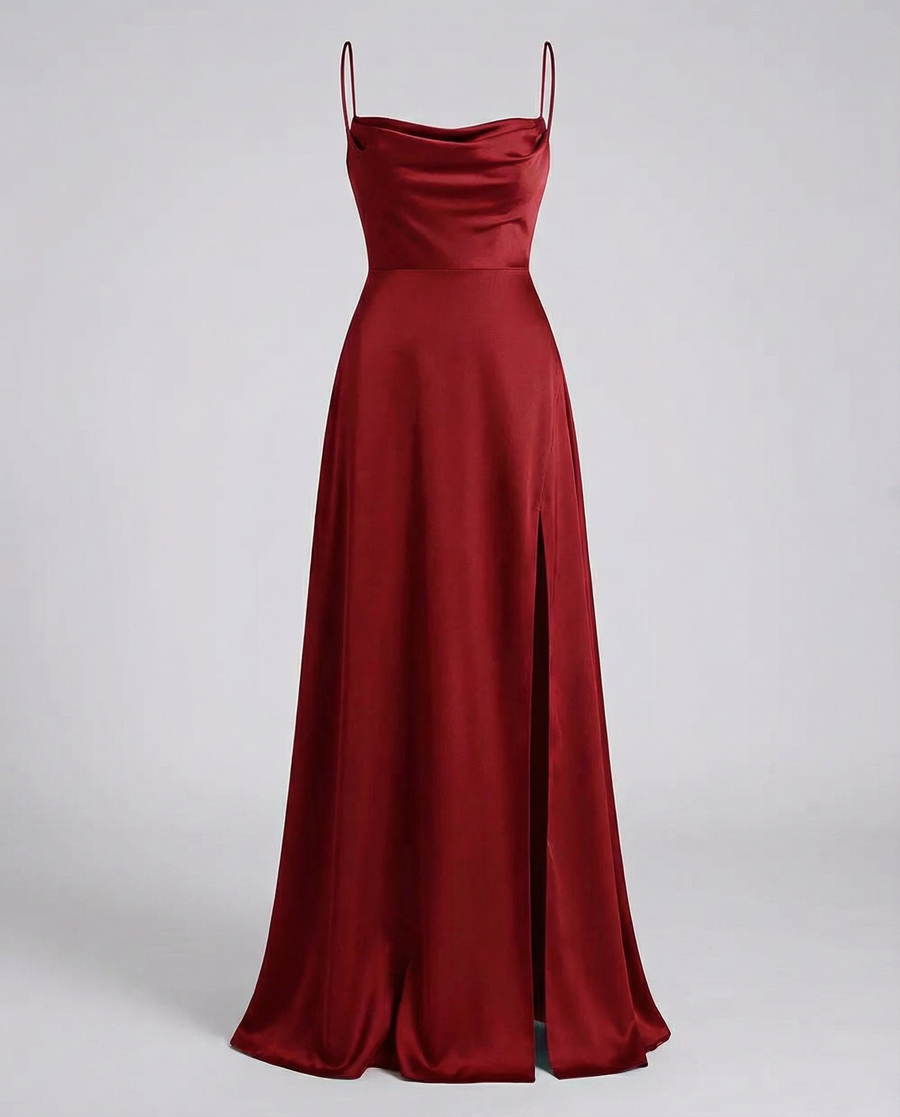 Women's Summer Maxi Dress with Side Slit for Elegant Occasions - Sleeveless Flowing Dresses 3