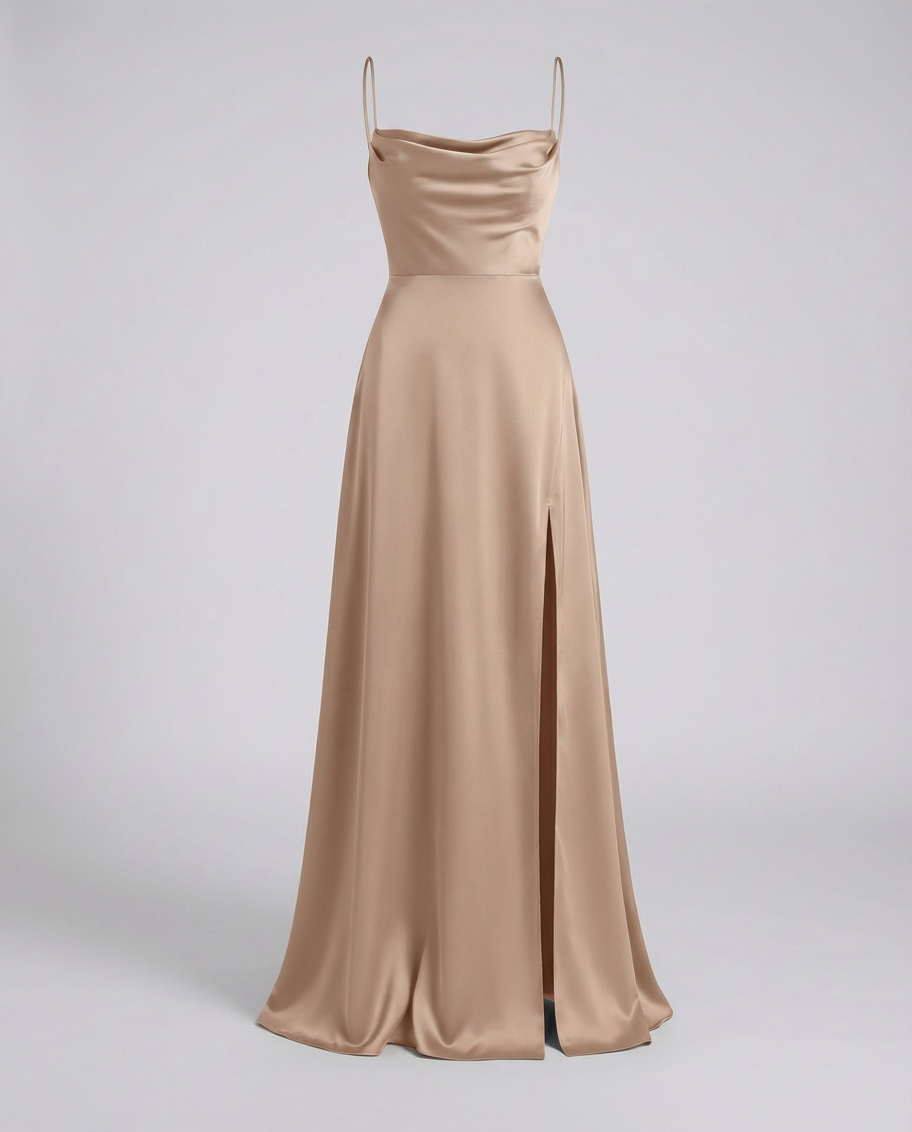 Women's Summer Maxi Dress with Side Slit for Elegant Occasions - Sleeveless Flowing Dresses 7