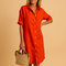 Women's Summer Shirt Dress Lightweight Comfortable Versatile Casual Dress 3