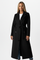 Women's Trench Coat - Elegant Long Double-Breasted Design with Belt, Stylish Winter Coat for Casual and Formal Occasions 7