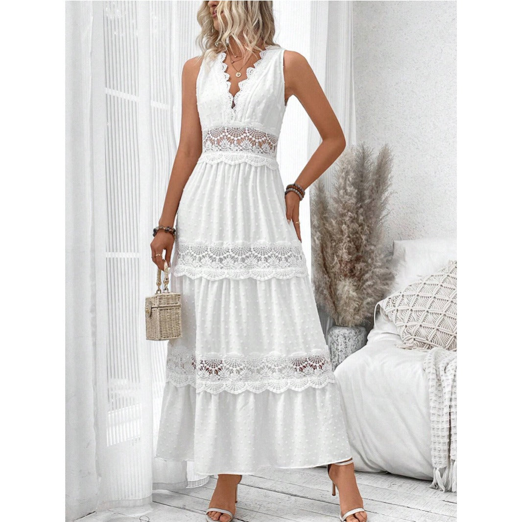 Womens Dress - Boho Summer Dresses, Airy Ibiza Style Sundress for Effortless Elegance and Comfort 1