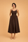 Womens Dress - Elegant Summer A-Line V-Neck Backless Evening Dress for Warm Weather Occasions 1