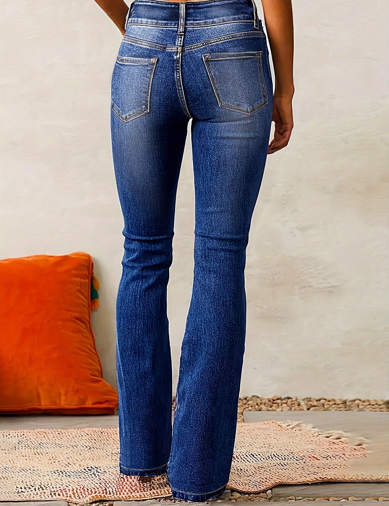 Womens Flare Jeans - High Rise Bootcut Style with Body-Sculpting Stretch for a Flattering Fit 3