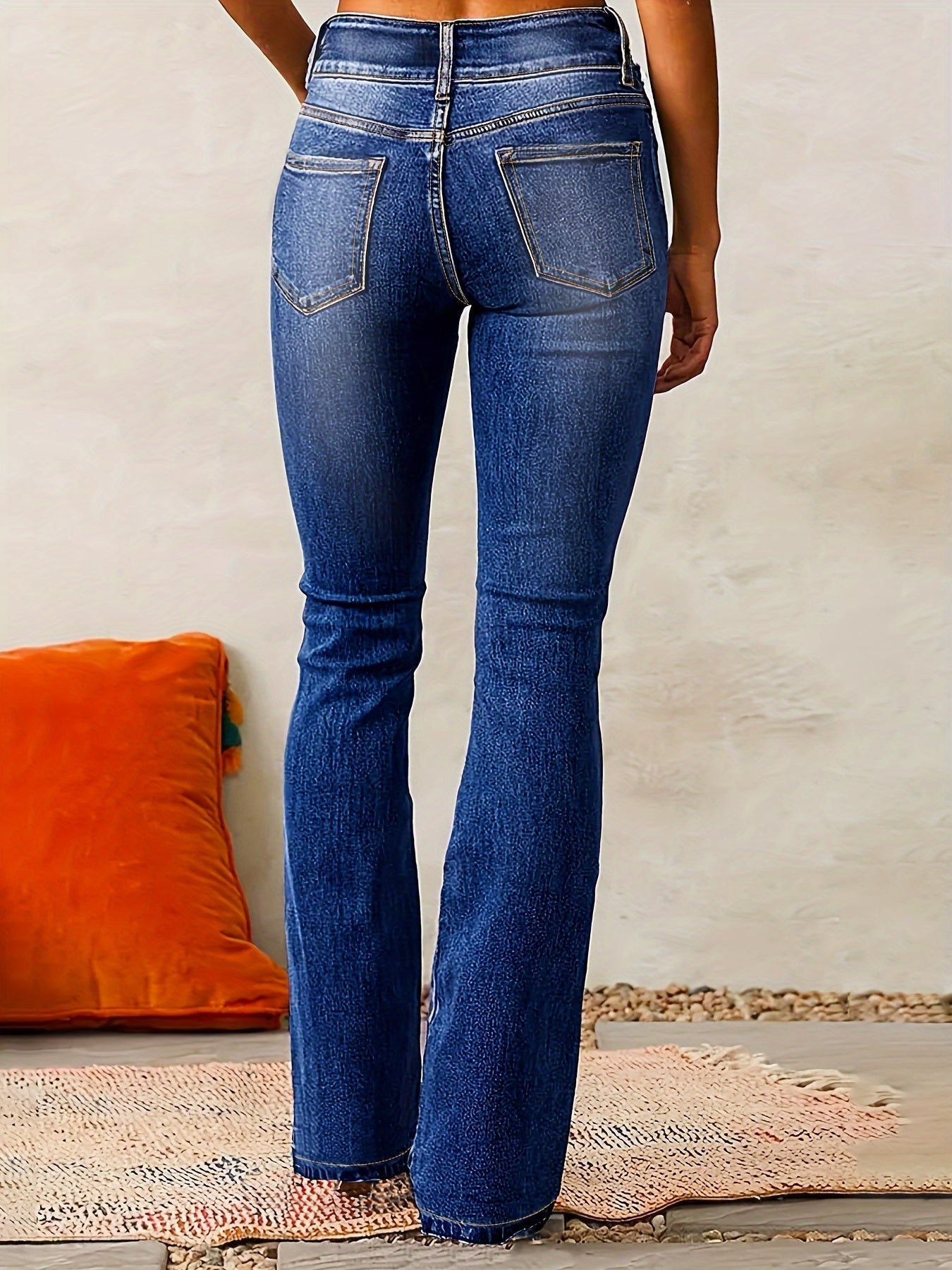 Womens Flare Jeans - High Rise Bootcut Style with Body-Sculpting Stretch for a Flattering Fit 3