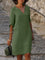 Womens Formal Dress - Elegant V-Neck Design for Special Occasions and Everyday Style 2