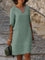 Womens Formal Dress - Elegant V-Neck Design for Special Occasions and Everyday Style 3