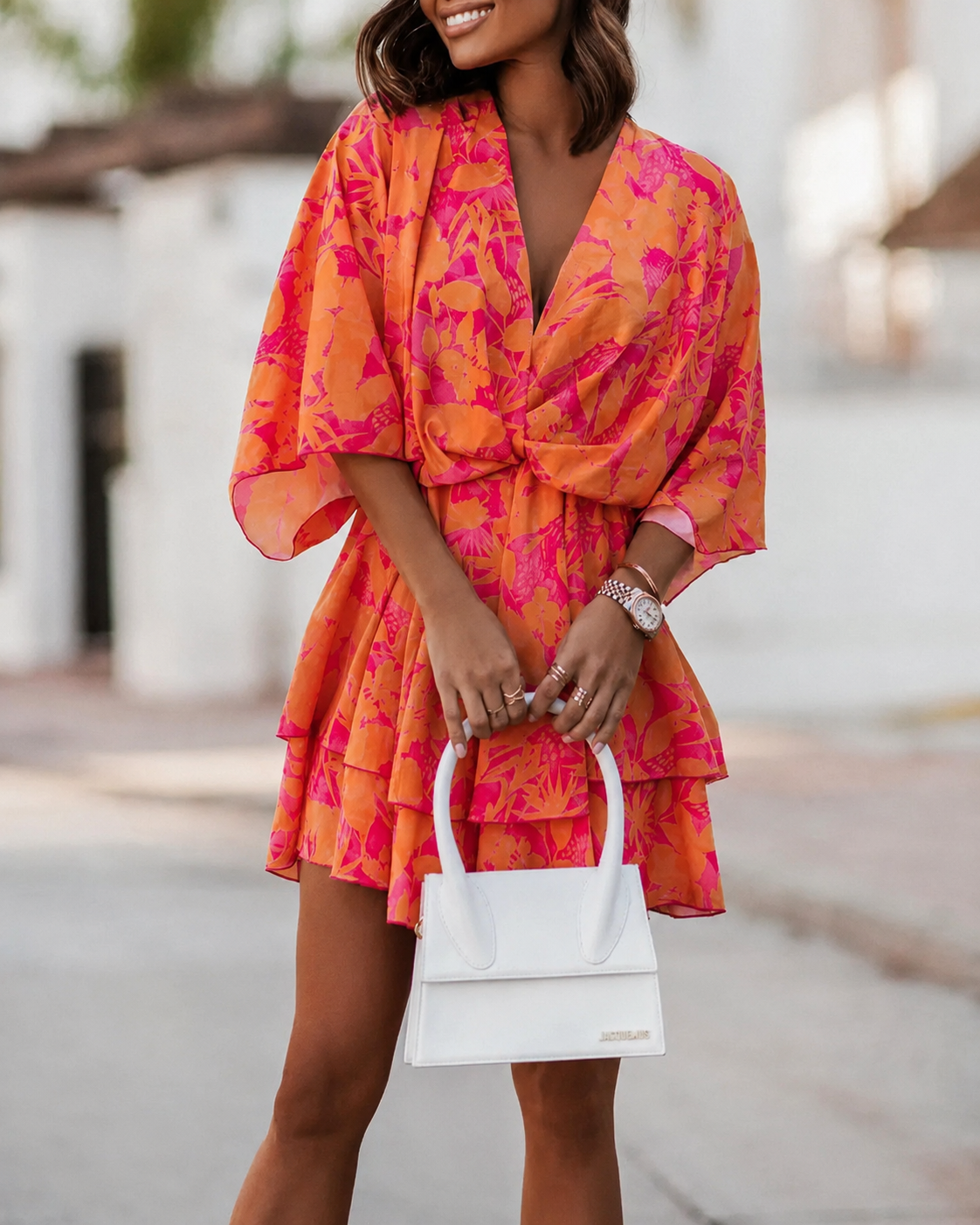 Womens Summer Dress - Elegant Flattering Fit for Warm Weather, Versatile Style for Casual and Formal Occasions 0