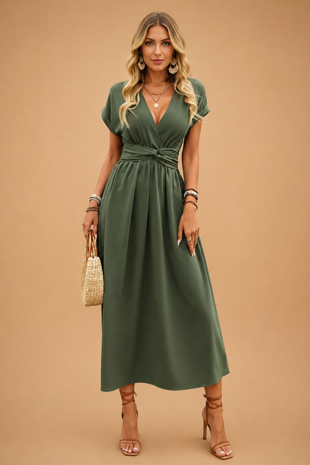 Womens Summer Dress - Elegant Lightweight Casual & Formal Wear for Warm Weather 3